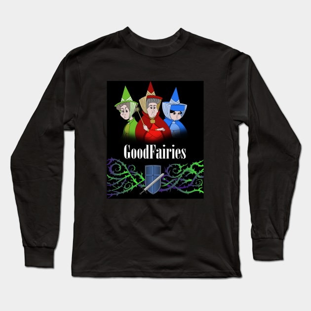 Good Fairies Long Sleeve T-Shirt by Grafenroda